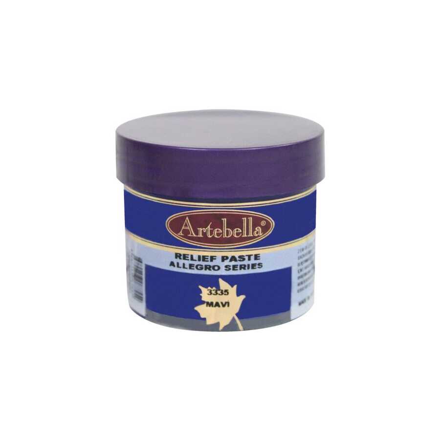 333550 artebella allegro rolyef pasta mavi 50 cc 16420 733261 15 B -Artebella Art & Craft Hobi ve Sanat Ürünleri