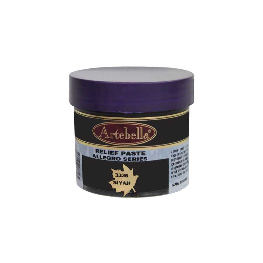 333650 artebella allegro rolyef pasta siyah 50 cc 16421 733263 15 B -Artebella Art & Craft Hobi ve Sanat Ürünleri