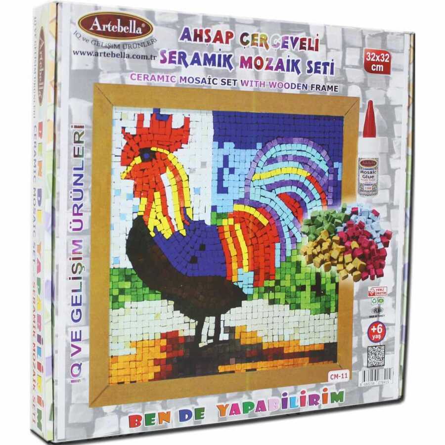 artebella bende yapabilirim seramik mozaik cm 11 729543 14 B -Artebella Art & Craft Hobi ve Sanat Ürünleri
