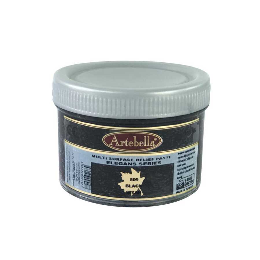 artebella elegans serisi multi rolyef pasta 509 siyah 150 gr 732998 14 B -Artebella Art & Craft Hobi ve Sanat Ürünleri